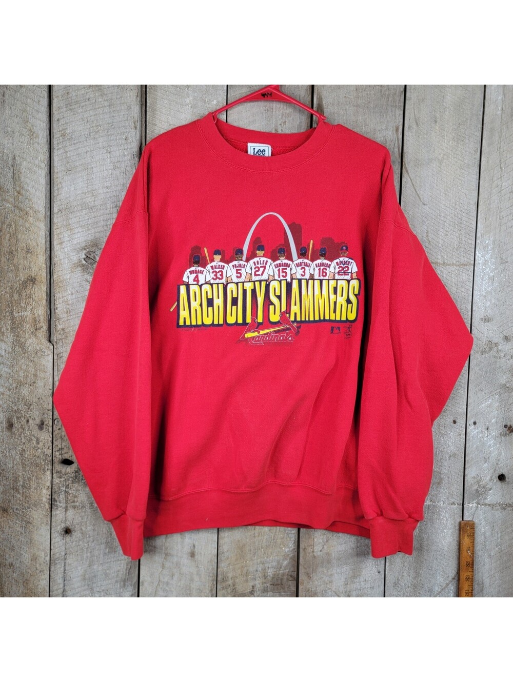 Vintage Lee Sport St. Louis Cardinals “Arch City Slammers” Sweatshirt Med
